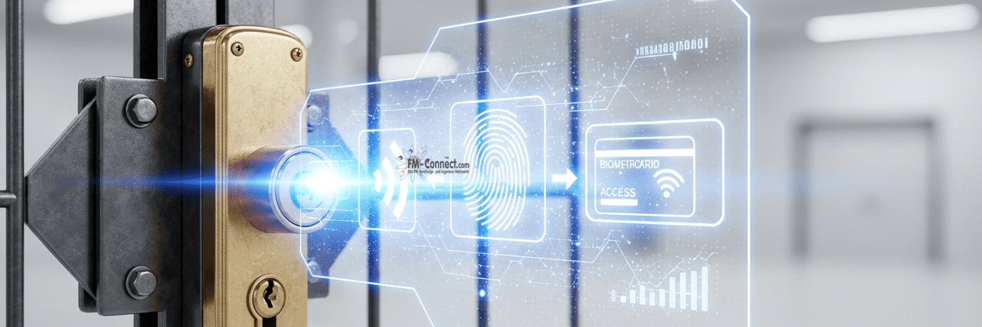 Historische Entwicklung von Zutrittskontrollsystemen von mechanischen Schlüsseln über elektronische bis zu digitalen Lösungen