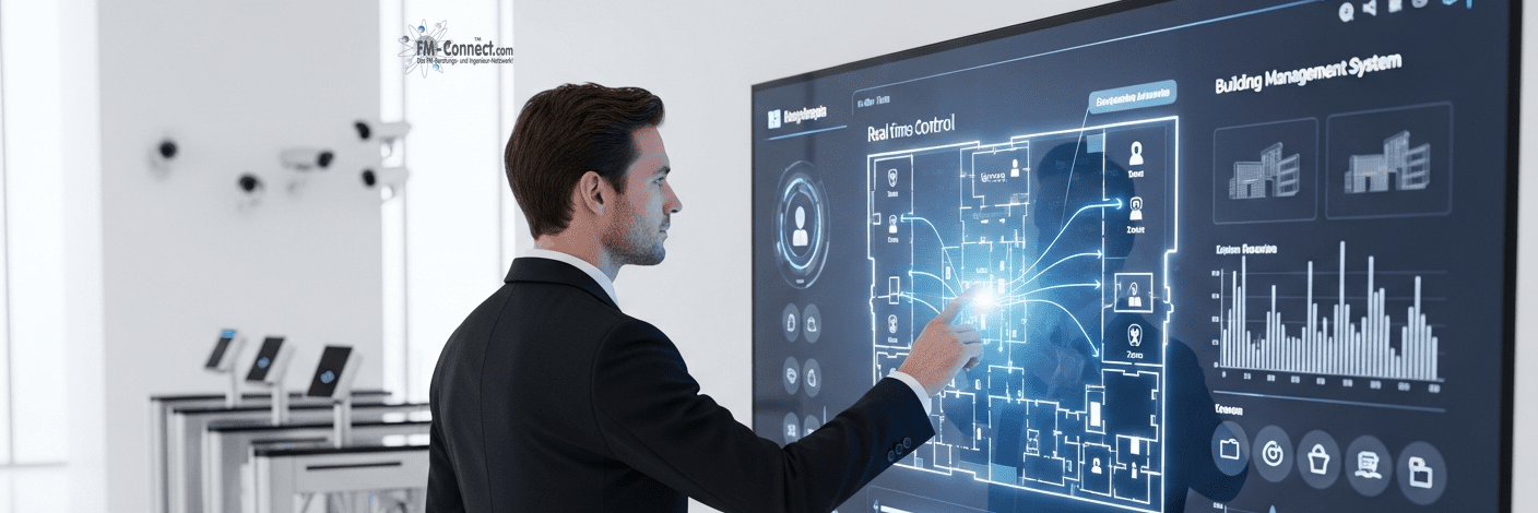 Integration von Zutrittskontrollsystemen in die Gebäudeleittechnik zur zentralen Steuerung und Überwachung von Sicherheitssystemen