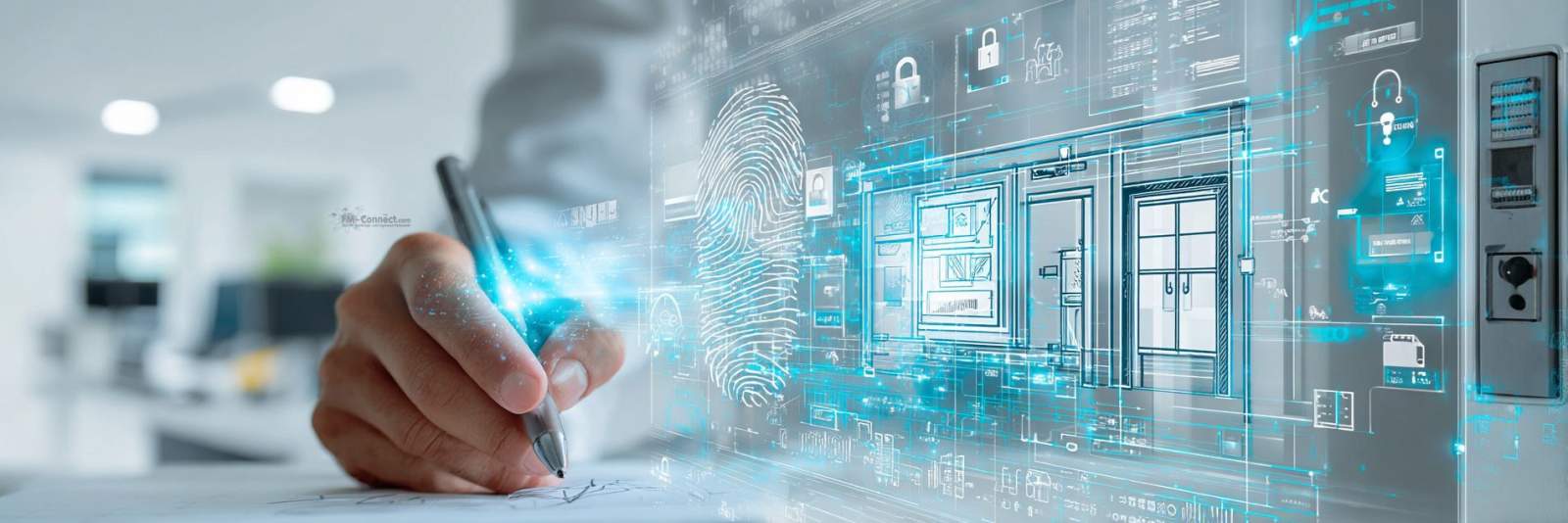 Dienstleistungen von Zutrittskontrollsystem-Anbietern