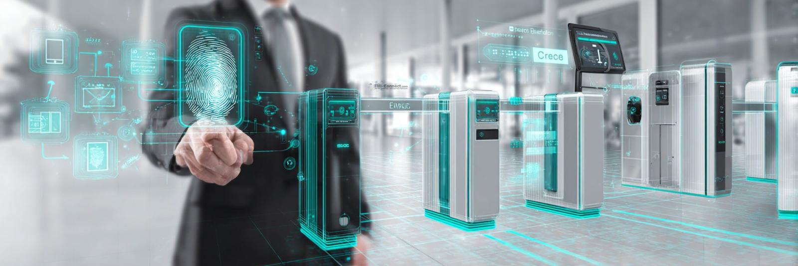Integrationsarchitektur des Zutrittskontrollsystems